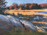 Essex Greenbelt II with Rocks, 14 x 18