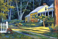 Berkshires Yellow House, 20 x 30