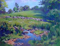 Hipp Farm, CT, 14 x 18